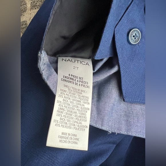 Nautica Blue 4-Piece Suit Set - Picture 5 of 5